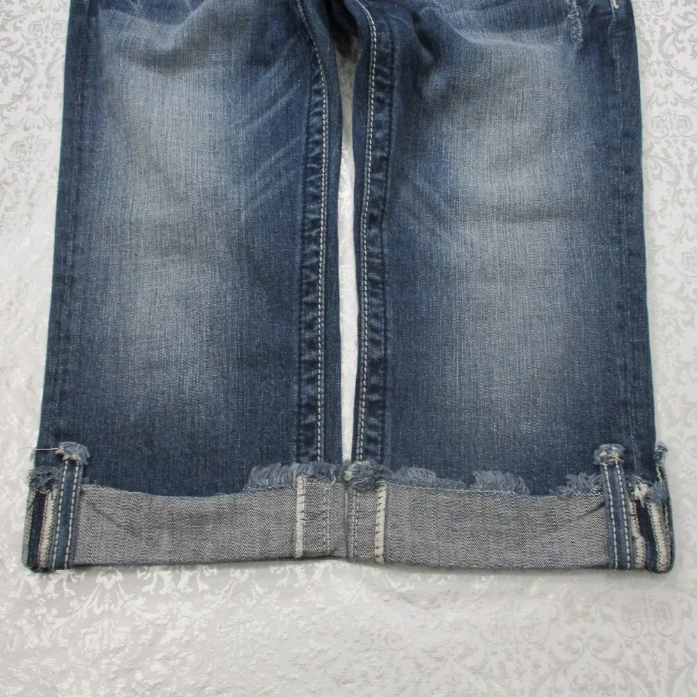 MISS ME Bermuda Denim Shorts Size 28